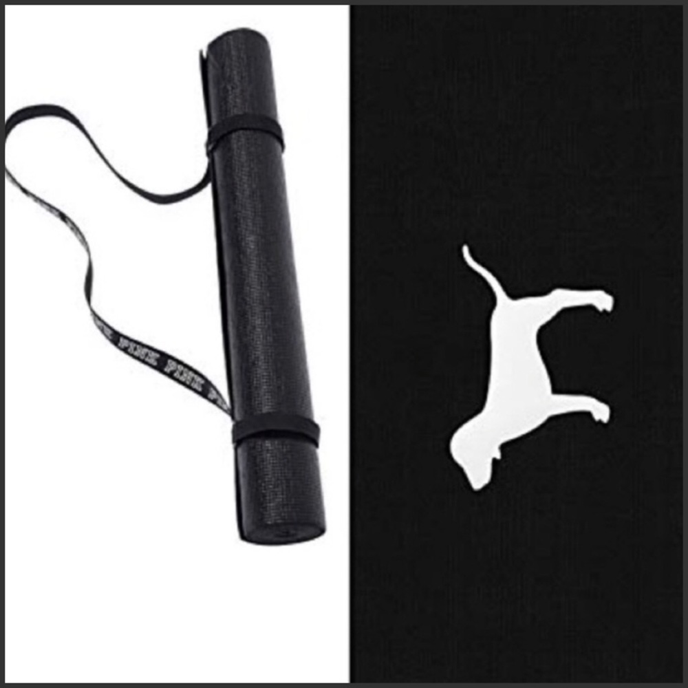 VS PINK YOGA MAT WITH CARRYING STRAP
